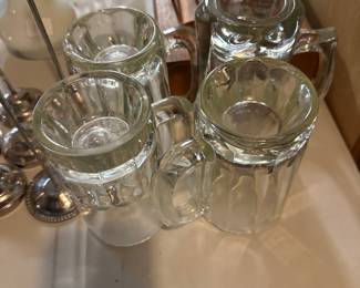 vintage Beer mugs 