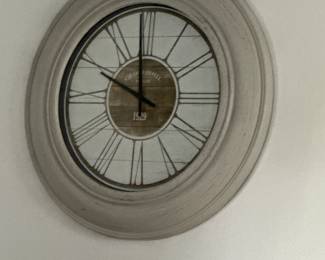 farmhouse wooden clock