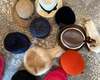 vintage lady hats