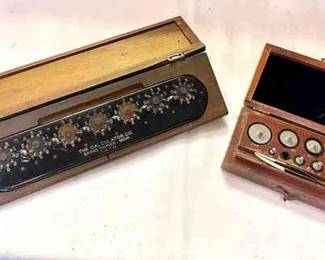 Early Mechanical Calculator Pharmacy Weight Set