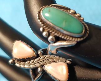 2 Sterling Rings