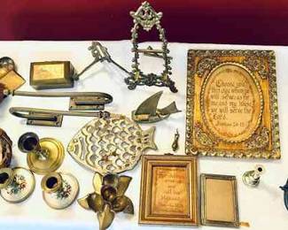 Brass Easels Silent Butler More