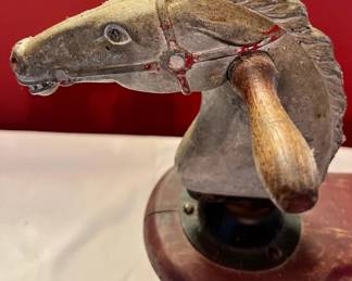 Primitive Ride On Horse Scooter Hand Crafted