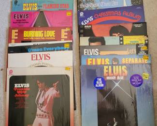 Elvis Albums & Records