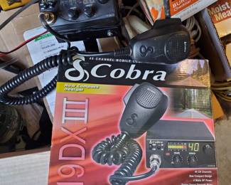 Pair of Cobra CBs 19DXIII, 1 MIB