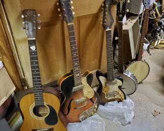 Kay, Decca DMI 501 (1966?), Audition &  Kingston Guitars & Banjos