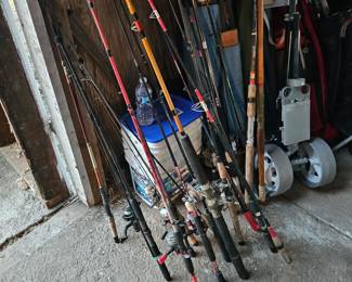 Lots of fishing stuff