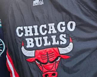 Lots of vintage starter sports jackets 