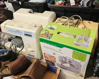 Lots of sewing machines
