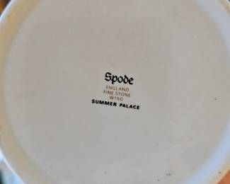 Full set of spode dishes