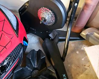 High end stationary bike stand