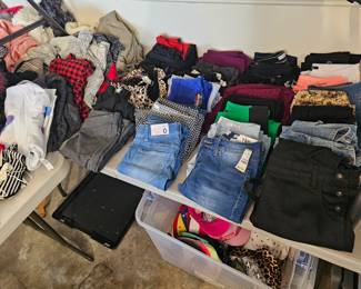 Tons of new clothing