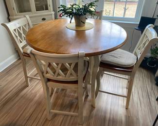 Pub Table / 4 Chairs $ 398.00