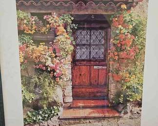Barloga Flower Cottage Print