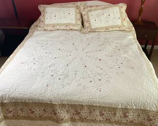 Queen Frame and Quilt