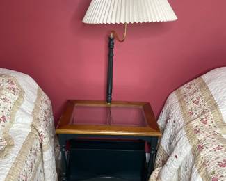 End Table and Lamp