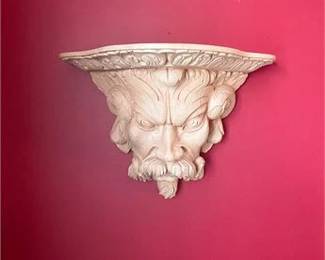 Bacchus Sculptural Corbel