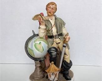 Porcelain Norleans Explorer Figurine
