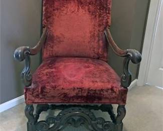 Vintage Baroque Arm Chair