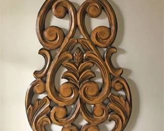 Wood Panel Wall Hanging