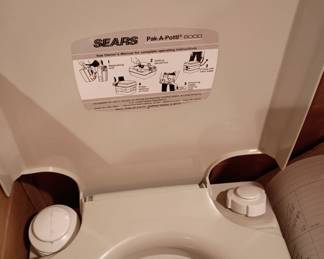 Sears. portable Pack-a- potting
Clean