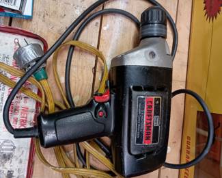 3/8" reversible Craftsman drill