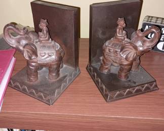 Figural book ends
