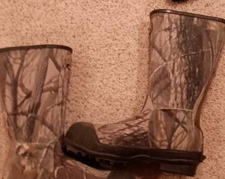 Outdoors man boots. Red Duck ,  size 12