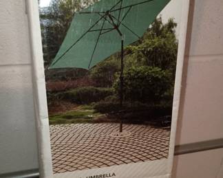 9 nine foot steel umbrella 