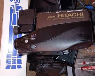 Hitachi 3700A video camera