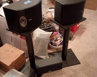 Bose AV Speakers 
Speaker stands