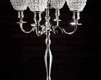  04D 0 ab bling table top candelabra