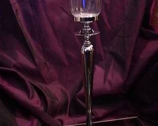  04D Votive Sivler Stand Tall