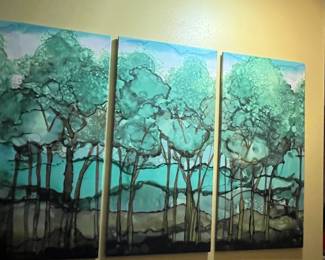 Each panel is 20” x 40” - $75