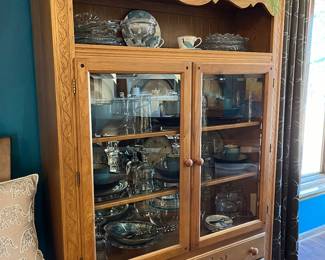 Gorgeous china cabinet
47” wide, 72” tall, 14” deep
Available for presale