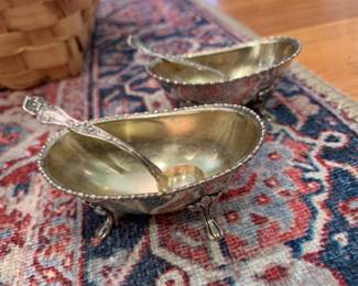 Sterling Master Salts w/ Spoons