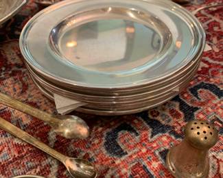 Sterling Bread Plates