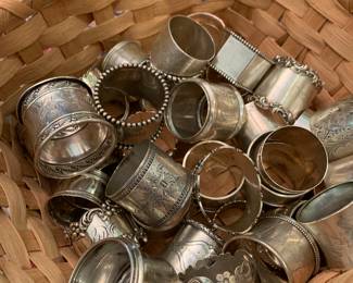 Sterling Napkin Rings