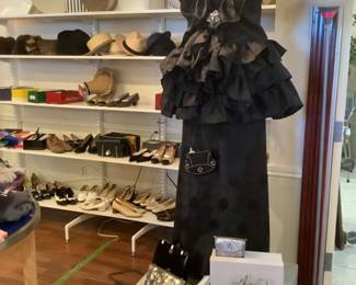 Givenchy Vintage Dress, Jimmy Choo