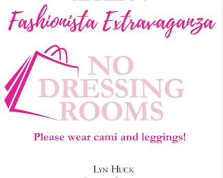 No men are allowed, it's just us girls and we have all changed in a locker room!   This one smells and looks much better!!!   