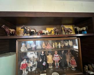 BREYER HORSES, COLLECTIBLE DOLLS