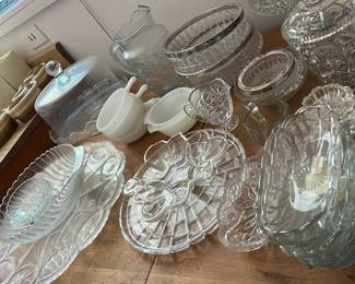 GLASSWARE /SERVING PCS