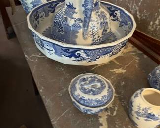 BOWL AND PITCHER SETS, 1 OF DOZENS