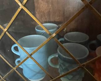 VINTAGE FIREKING MUGS