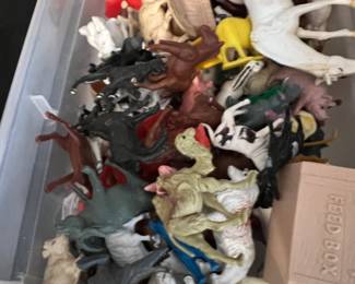 lots of farm animals