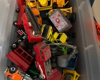 tractors and construction vehicles