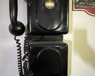 VINTAGE RAILROAD WALL PHONE