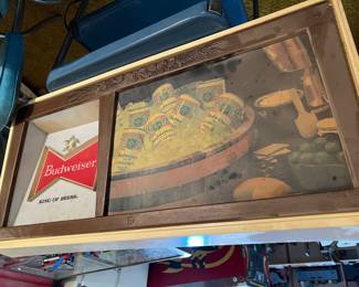VINTAGE BUD SIGN