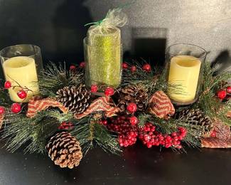 Beautiful Candle Centerpiece