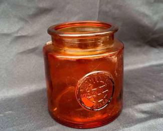 Beautiful Orange Jar